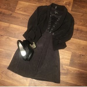 Rouched Sleeve Jacket